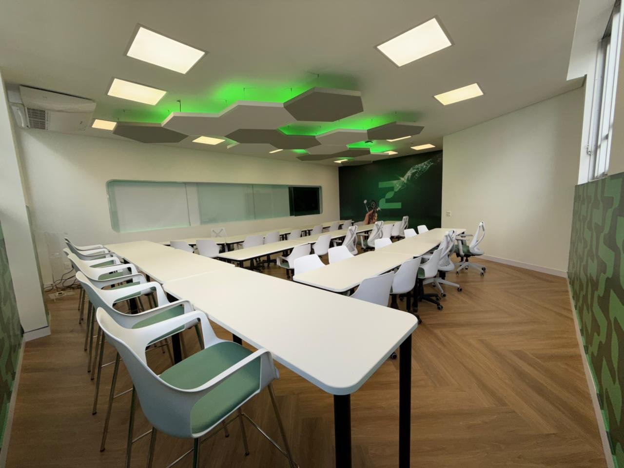 Arquitetura para metodologias ativas
